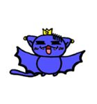 コウモリと猫のミックスです。（個別スタンプ：19）