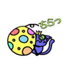 コウモリと猫のミックスです。（個別スタンプ：25）