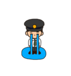 動くTRAIN MAN（個別スタンプ：6）