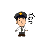 動くTRAIN MAN（個別スタンプ：12）