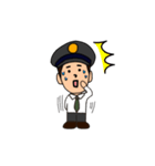 動くTRAIN MAN（個別スタンプ：14）