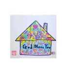らぷりーマイアートぬりえetc -2（個別スタンプ：16）