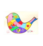 らぷりーマイアートぬりえetc -2（個別スタンプ：26）