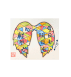 らぷりーマイアートぬりえetc -2（個別スタンプ：30）
