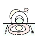 みつめるしらたま妖精（個別スタンプ：25）
