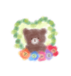 ちゃいろい くま（個別スタンプ：2）