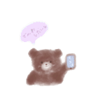 ちゃいろい くま（個別スタンプ：10）