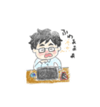 めがね筋トレーニーの日常（個別スタンプ：12）