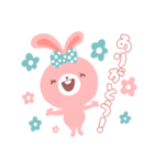 使える★うさくま★パステル（個別スタンプ：1）