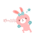 使える★うさくま★パステル（個別スタンプ：34）