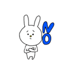 毎日使えるぼくうさぎ（個別スタンプ：5）