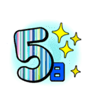 スケジュール（日・曜日）（個別スタンプ：5）