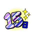 スケジュール（日・曜日）（個別スタンプ：15）