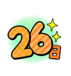 スケジュール（日・曜日）（個別スタンプ：26）