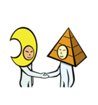 バックトゥーザ中学時代 1（個別スタンプ：16）