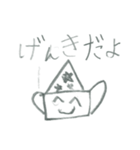 マスクのきもち （ひなちゃん7才 : 作）（個別スタンプ：18）