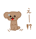 トイプーここあの日常会話（個別スタンプ：16）
