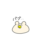 欲望のままに生きるくま（個別スタンプ：35）