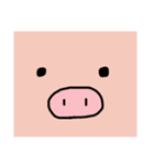 マイクロブタのスタンプ（個別スタンプ：6）