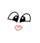 目で訴えるやつ（個別スタンプ：6）