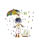 おえかきすたんぷ あ〜ちゃん画伯（個別スタンプ：9）