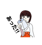 コロナが憎い巫女 3（個別スタンプ：11）