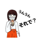 コロナが憎い巫女 3（個別スタンプ：13）