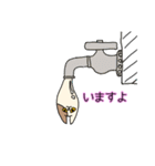 無表情ネコ，ペコ（個別スタンプ：22）