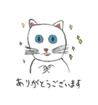 ブルーアイキャット（個別スタンプ：3）