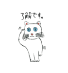 ブルーアイキャット（個別スタンプ：33）