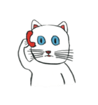 ブルーアイキャット（個別スタンプ：35）
