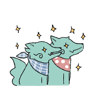 こまいぬのあーくん・うーちゃん（個別スタンプ：14）