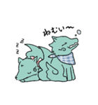 こまいぬのあーくん・うーちゃん（個別スタンプ：24）