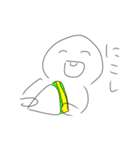 絵柄が途中から変わっていくスタンプ（個別スタンプ：4）