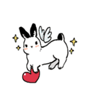 モフモフのうさぎちゃん（個別スタンプ：9）