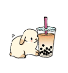 モフモフのうさぎちゃん（個別スタンプ：12）