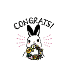 モフモフのうさぎちゃん（個別スタンプ：13）