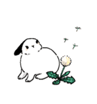 モフモフのうさぎちゃん（個別スタンプ：17）