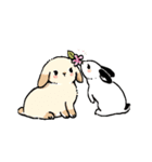 モフモフのうさぎちゃん（個別スタンプ：28）