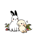 モフモフのうさぎちゃん（個別スタンプ：36）