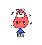 姫だるまちゃん（個別スタンプ：10）