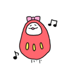 姫だるまちゃん（個別スタンプ：16）