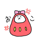 姫だるまちゃん（個別スタンプ：22）