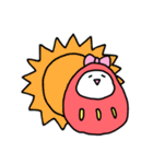 姫だるまちゃん（個別スタンプ：27）
