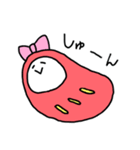 姫だるまちゃん（個別スタンプ：37）