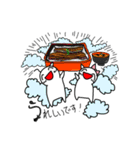 敬語で話すうれしそうな子たち（個別スタンプ：11）
