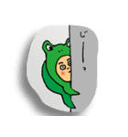 かぶるんシリーズ☆げろちゃん（個別スタンプ：3）