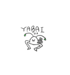 白い異星人（個別スタンプ：11）