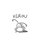 白い異星人（個別スタンプ：13）
