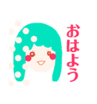 あいさつ中心（個別スタンプ：1）
